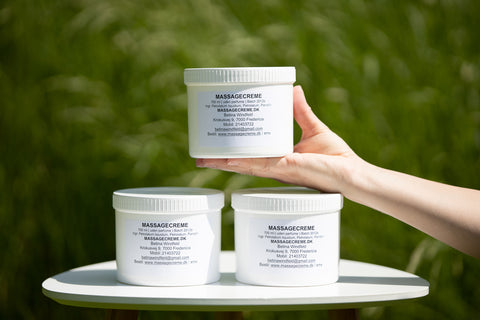 Massagecreme.dk (700 ml) - Unikt produkt!